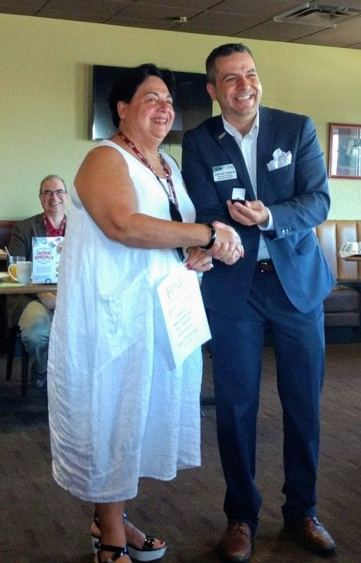 Tanya Hemming Honoured for 20 Year Membership